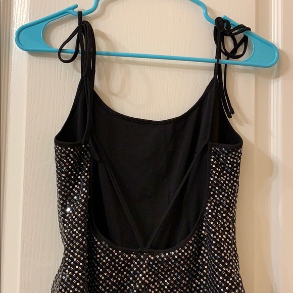 NWT Sequin Mesh Mini Dress - Picture 8 of 8